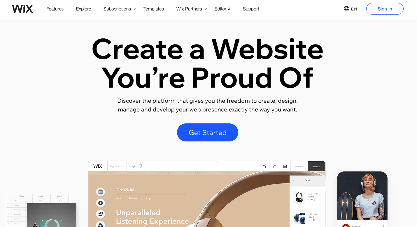 Website builders