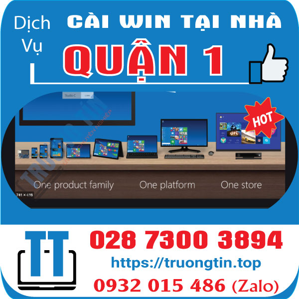 Cài win Quận 1 Trường Tín