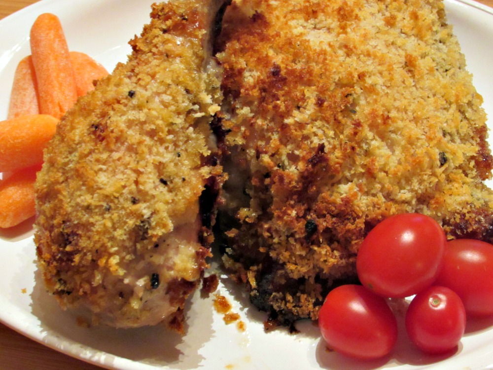 Honey-Mustard-and-Garlic-Oven-Fried-Chicken