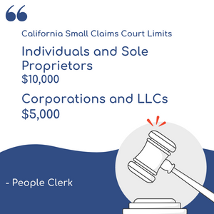 How much can you sue for in small claims