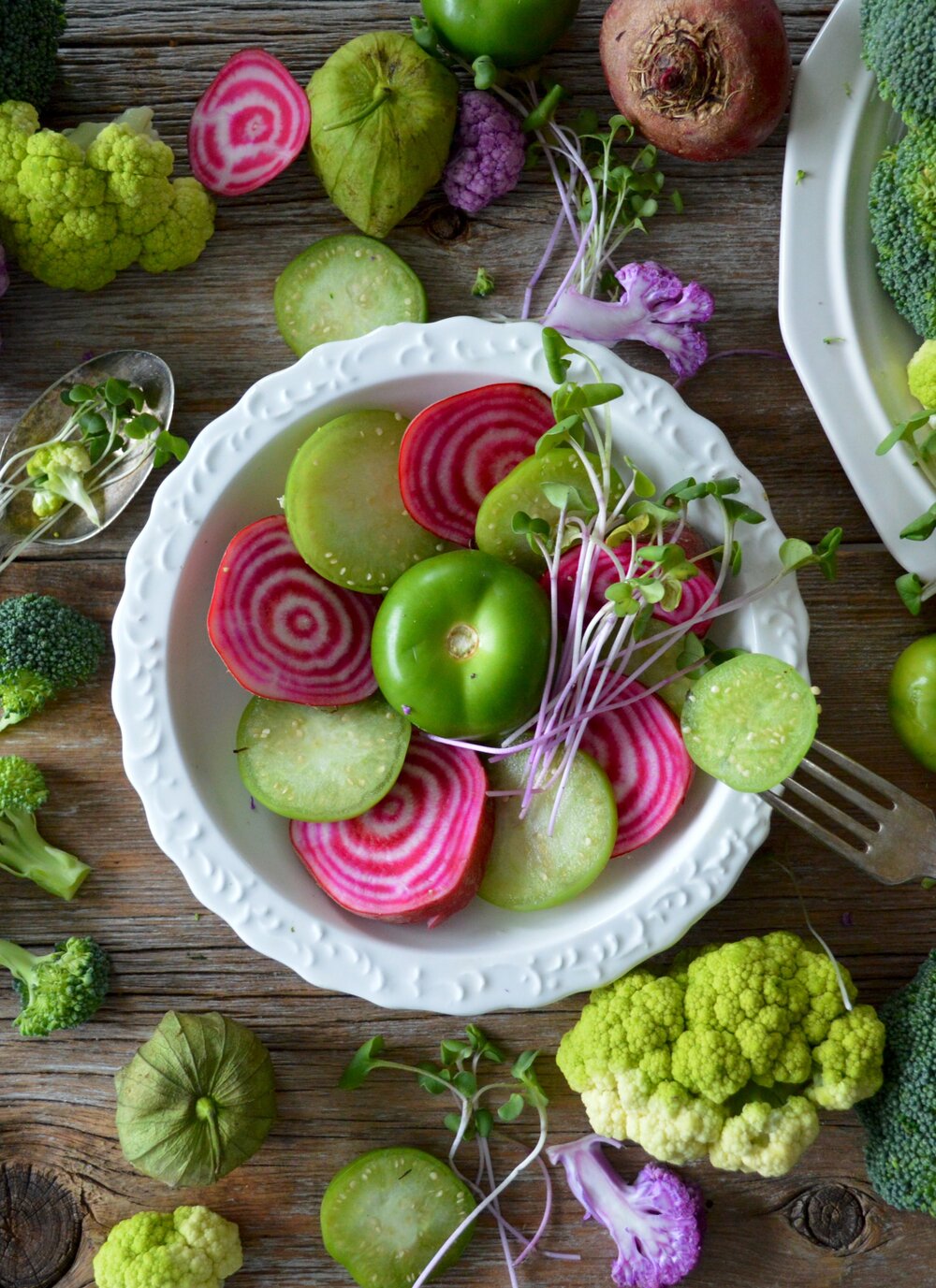 Various produce items in a bowl