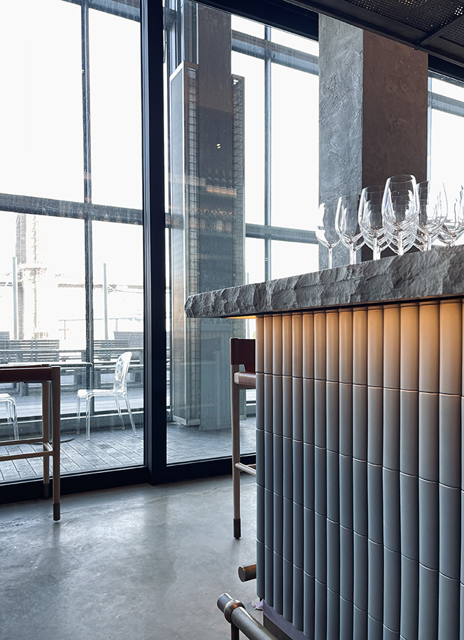 Rosseel Studio Malibu Farm Restaurant Seaport, NY