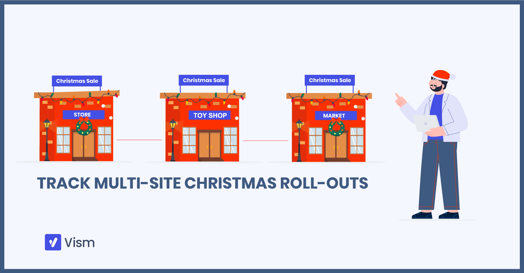 Track multi-site Christmas roll-outs