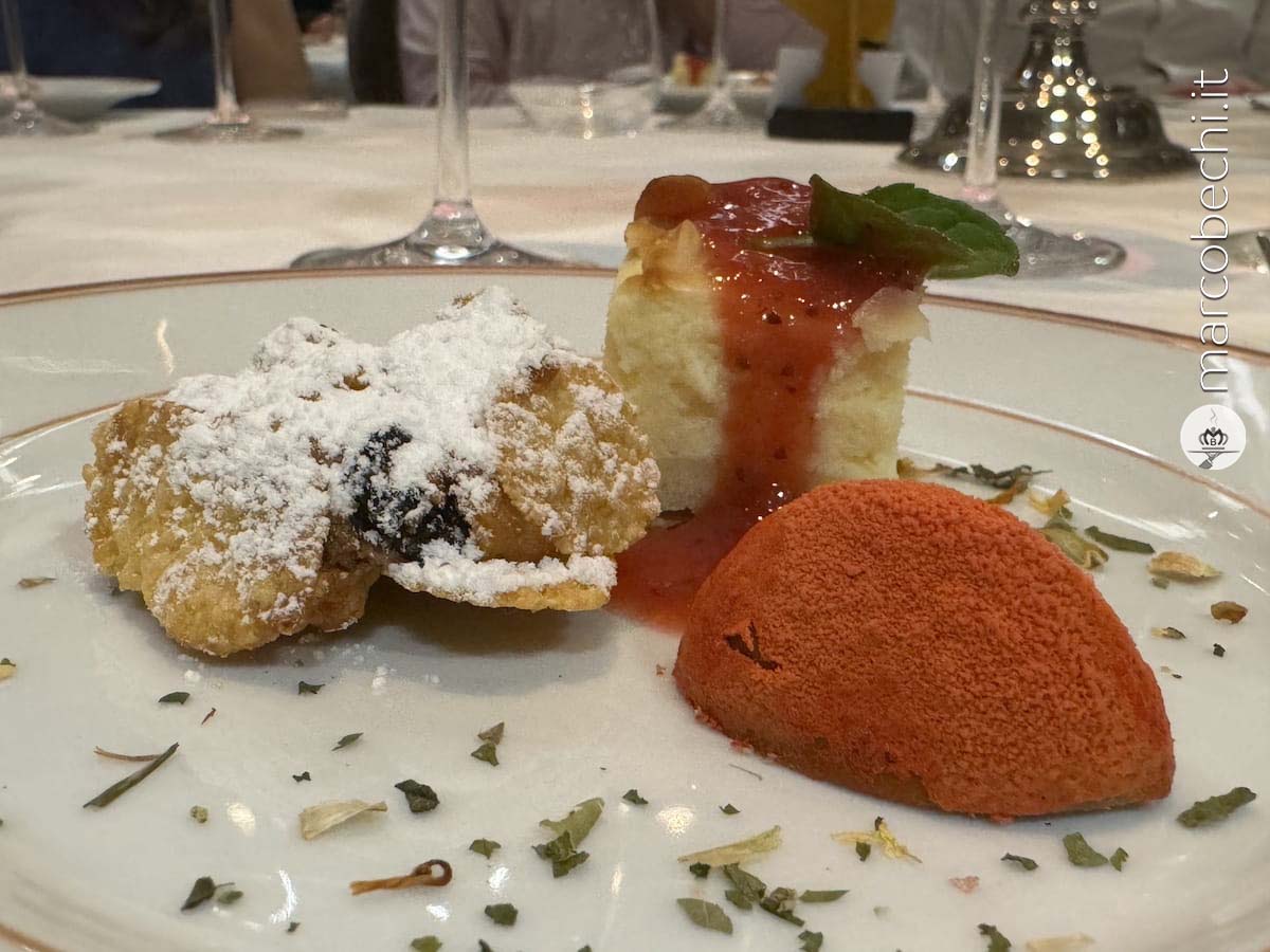 Piccola pasticceria dello chef