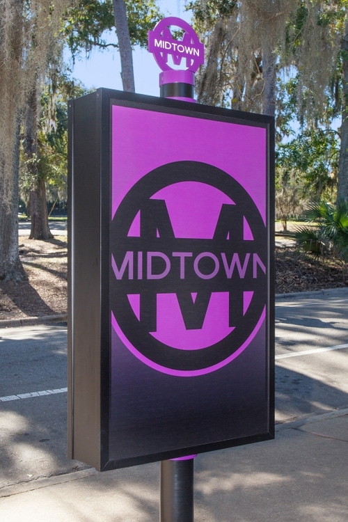 Midtown Tallahassee Harbinger Sign