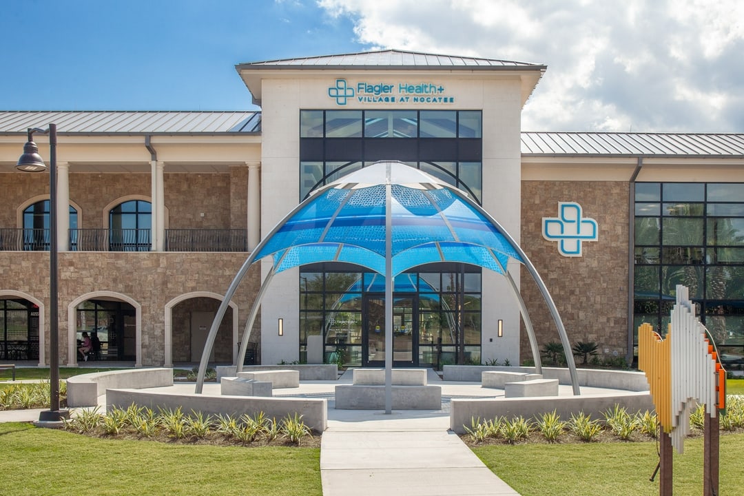 Flagler Health+ Village at Nocatee Harbinger Sign