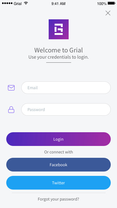 Simple Login Page Xamarin.Forms XAML
