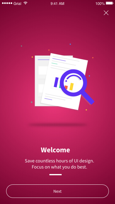 Walkthrough Gradient 01 Page Xamarin.Forms XAML