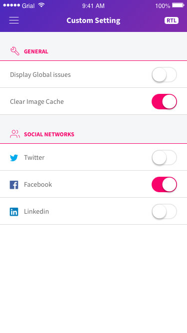 Custom Settings Page Xamarin.Forms XAML