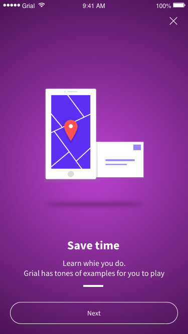Walkthrough Gradient 02 Page Xamarin.Forms XAML