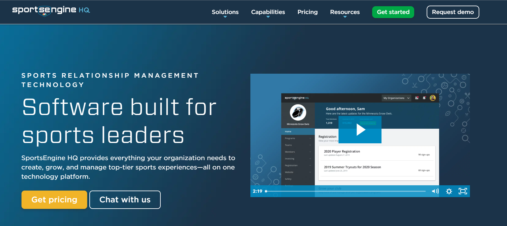 SportsEngine schedule creator.