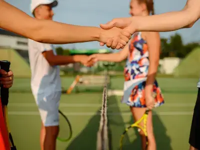 Players in a round-robin tournament compete against every other competitor.