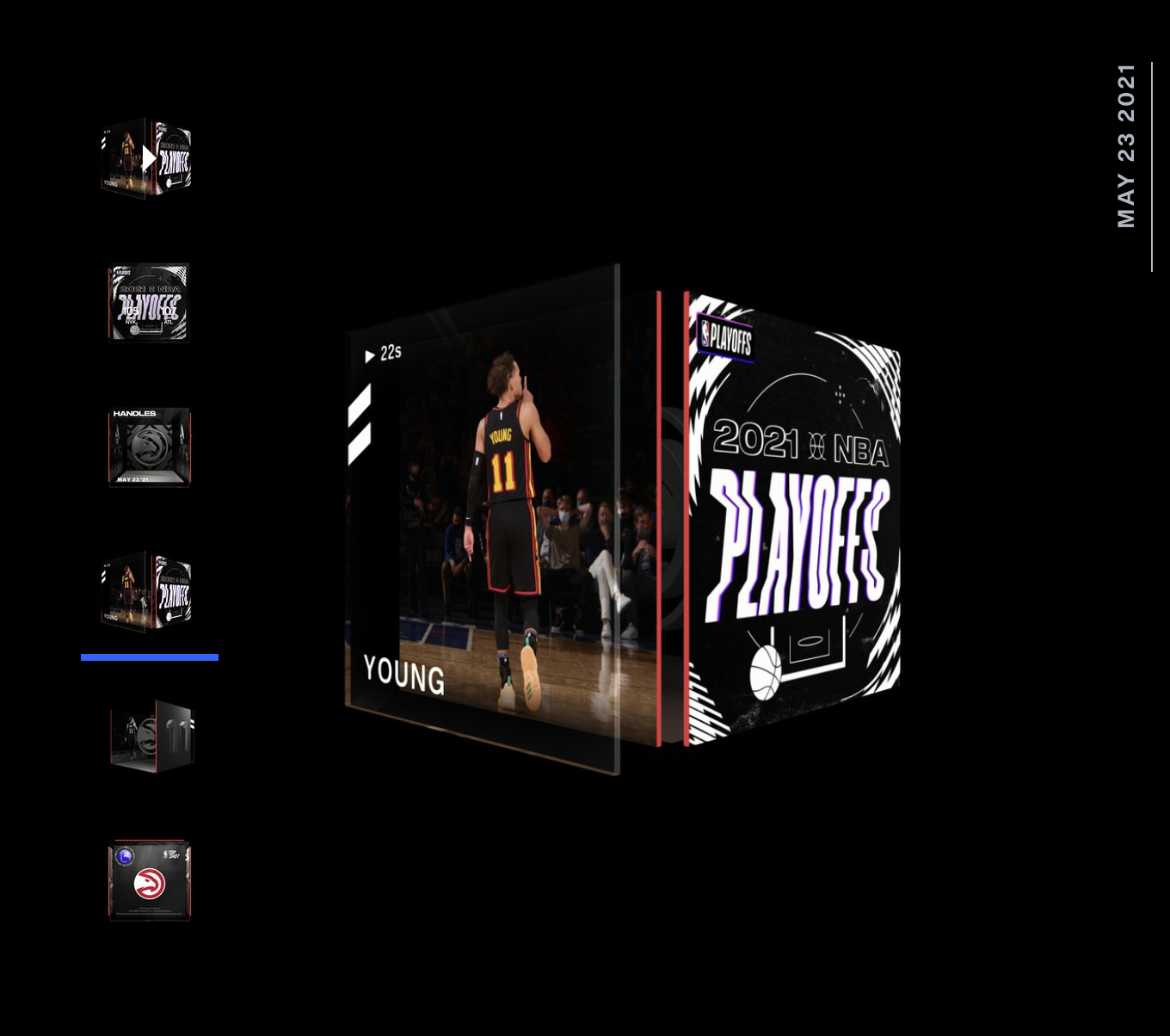 Trae Young Best Moment NBA Top Shot 2021 Playoff Series