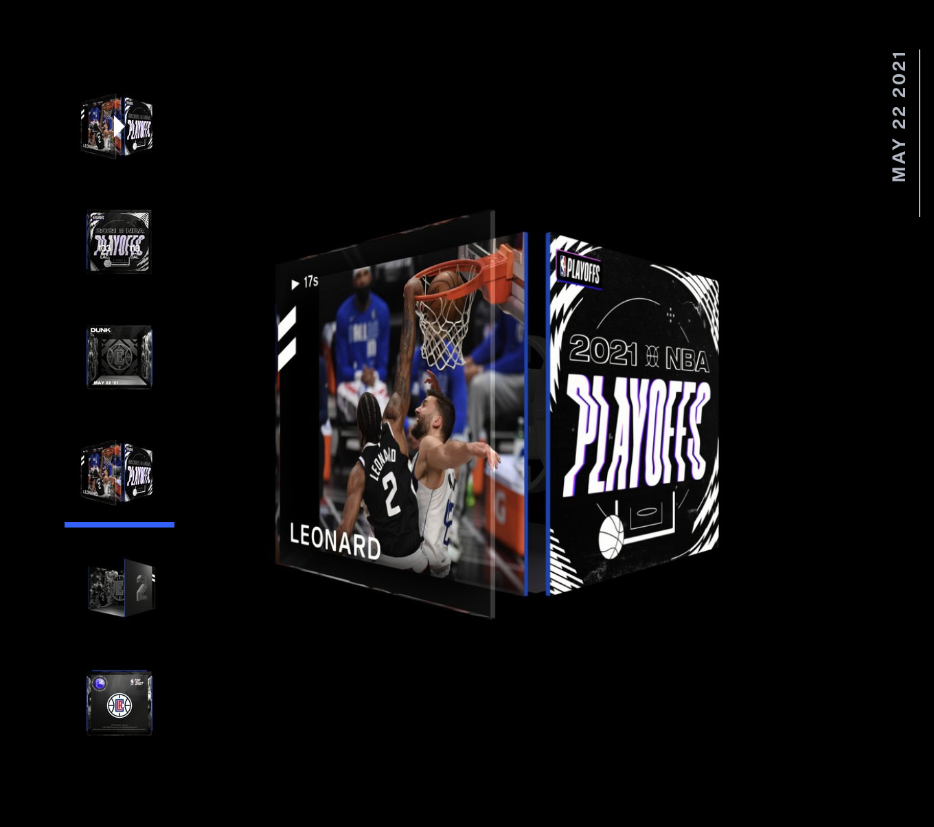 Kawhi Leonard Best Moment NBA Top Shot 2021 Playoff Series