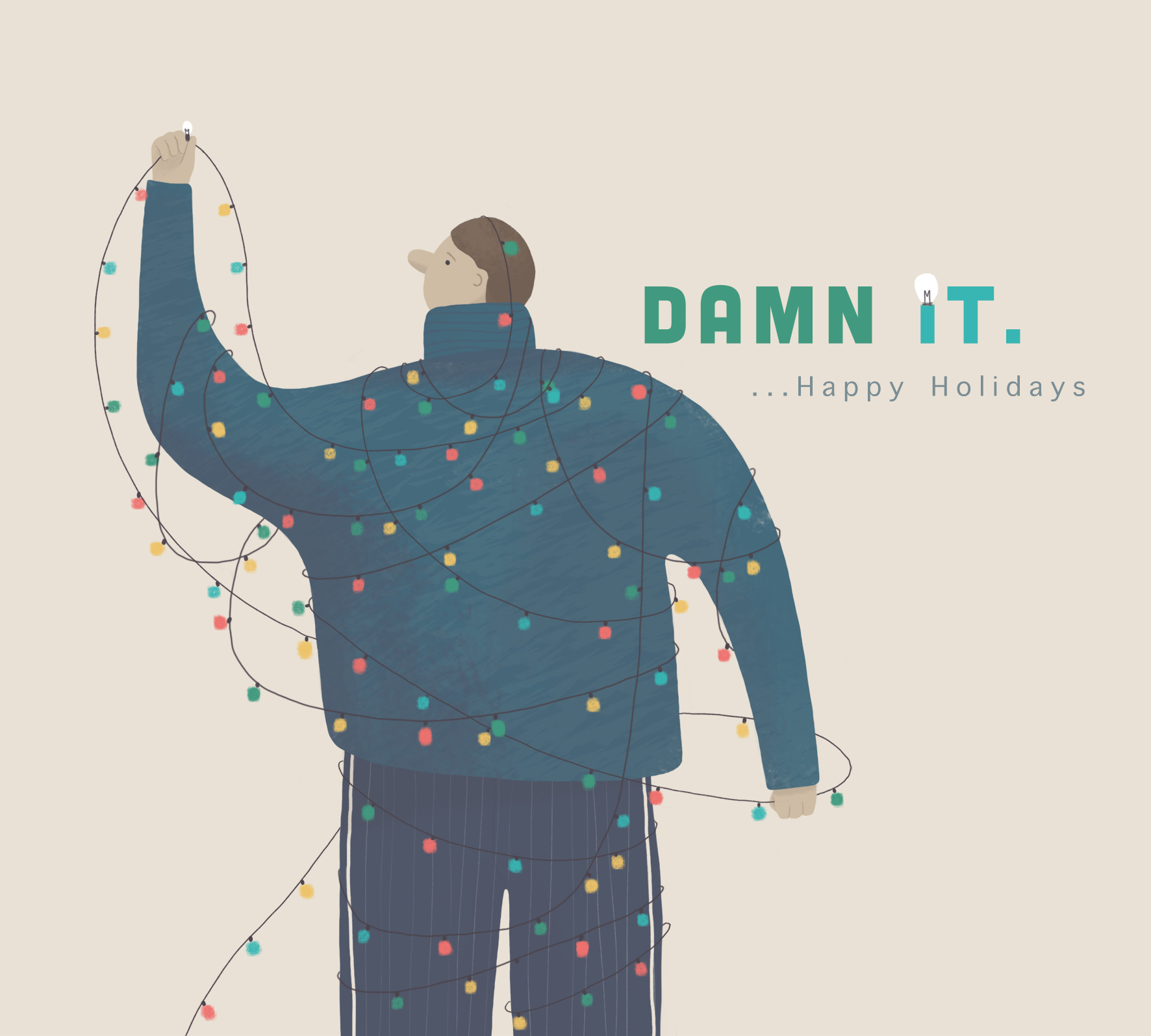 Holiday card by lornajameson