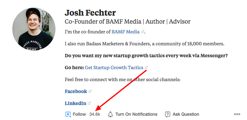 Josh Fechter Quora Evangelist