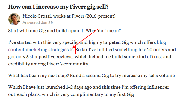 quora legit internal link