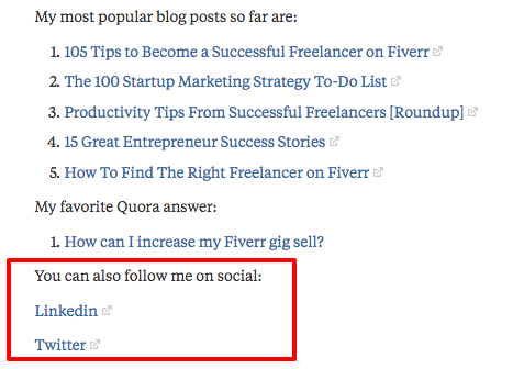 quora social proof