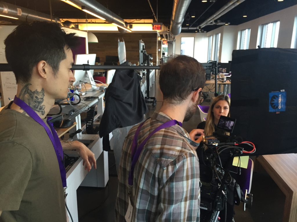 video-team-shooting-session