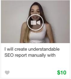 Fiverr Web Analytics Gig