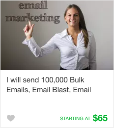 Fiverr email marketing Gig