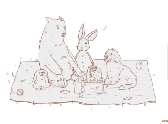  illustrating graphic project on Fiverr