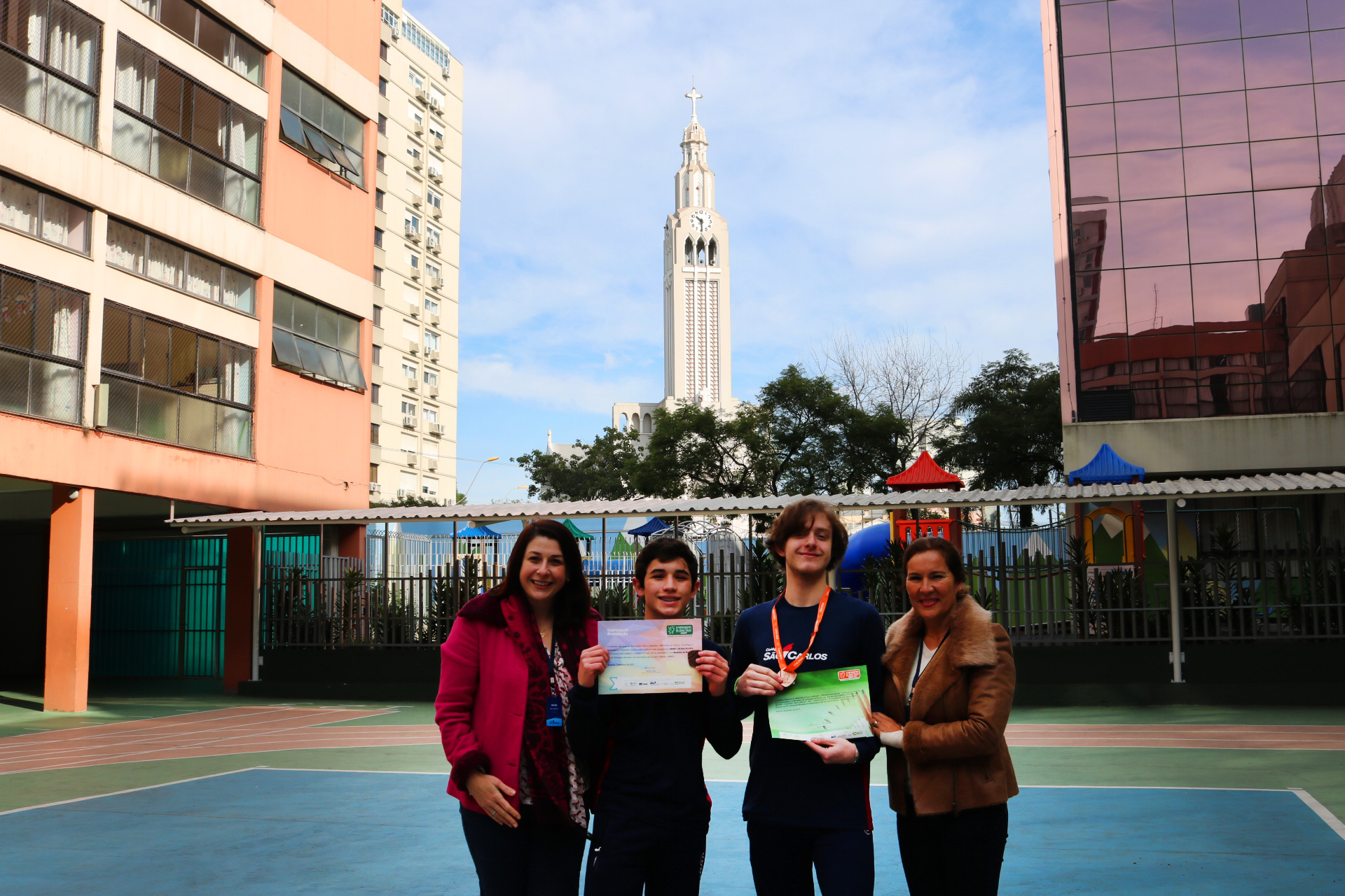 Medalhistas OBMEP Col gio S o Carlos Caxias Do Sul RS