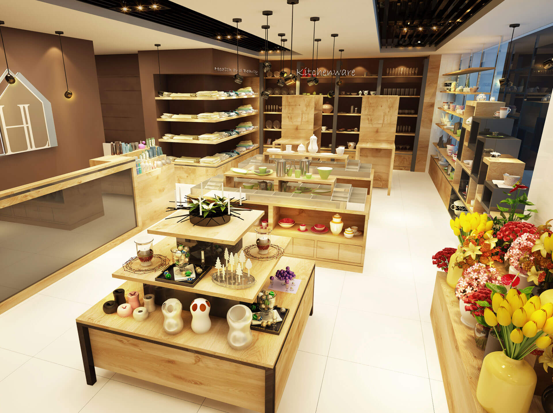 Be Cosy Store rendering