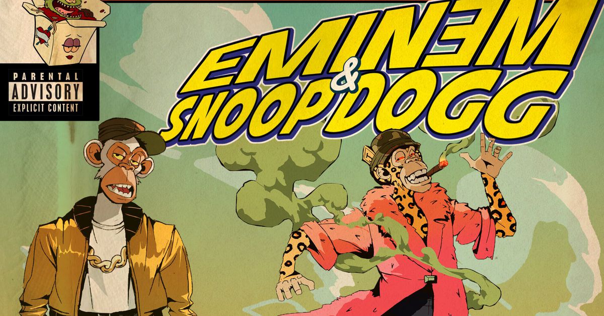 Snoop Dogg and Eminem's Bored Ape music video is here to try and sell us on tokens - The Verge