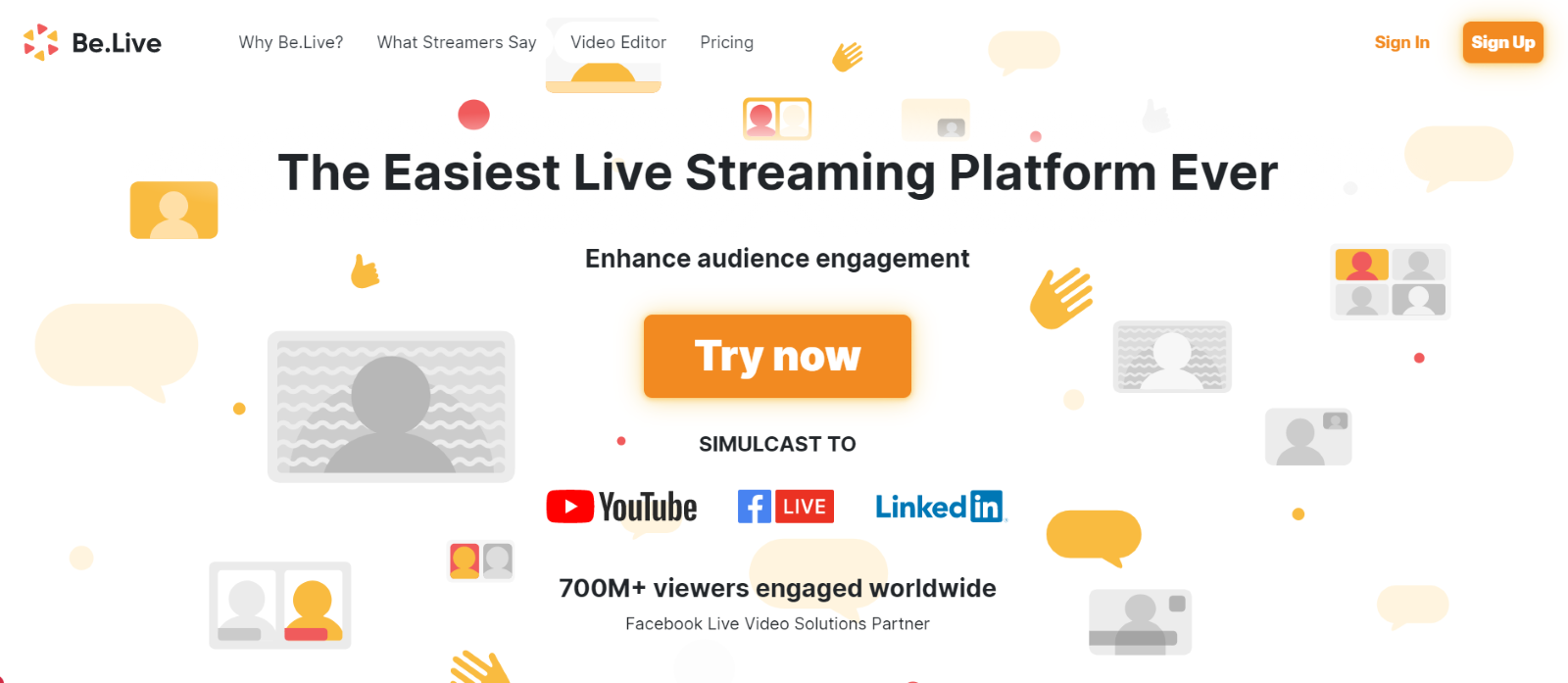 Facebook Live Sale- BeLive | Upraft
