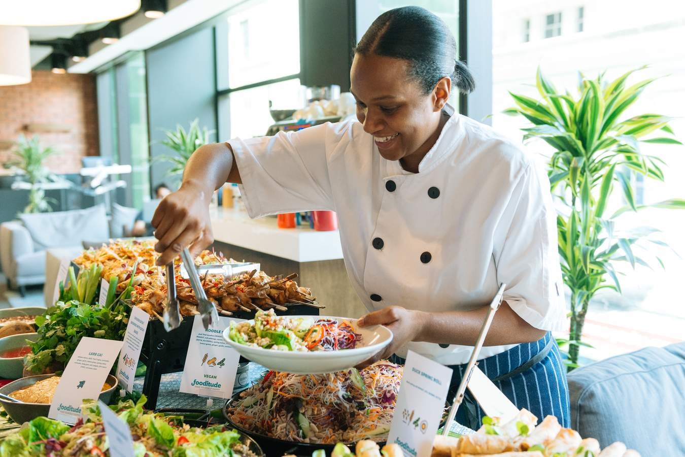 Planet Mark member Footitude catering company
