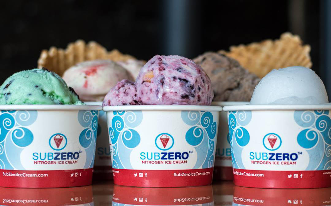 Sub Zero Nitrogen Ice Cream