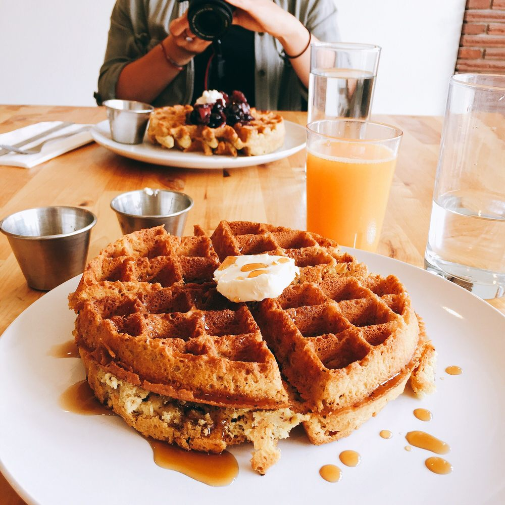 vegan waffles