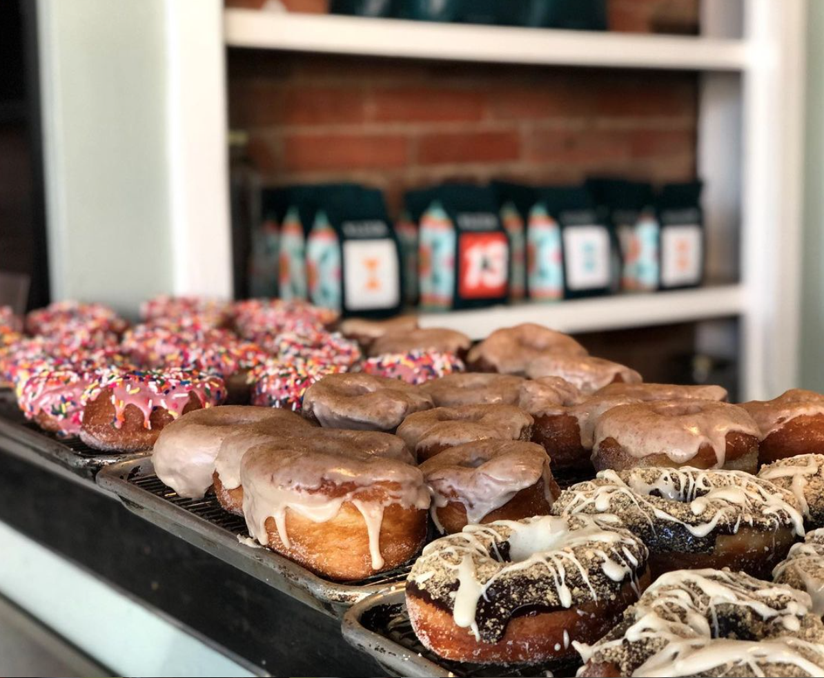 Selection of donuts