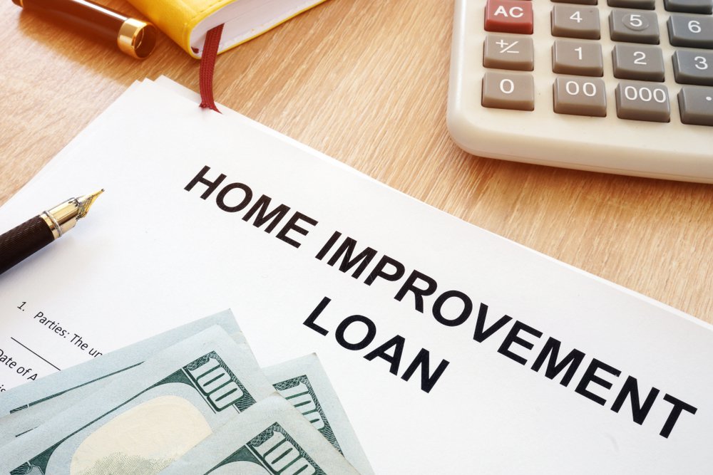 Paper with a headline for home financing.