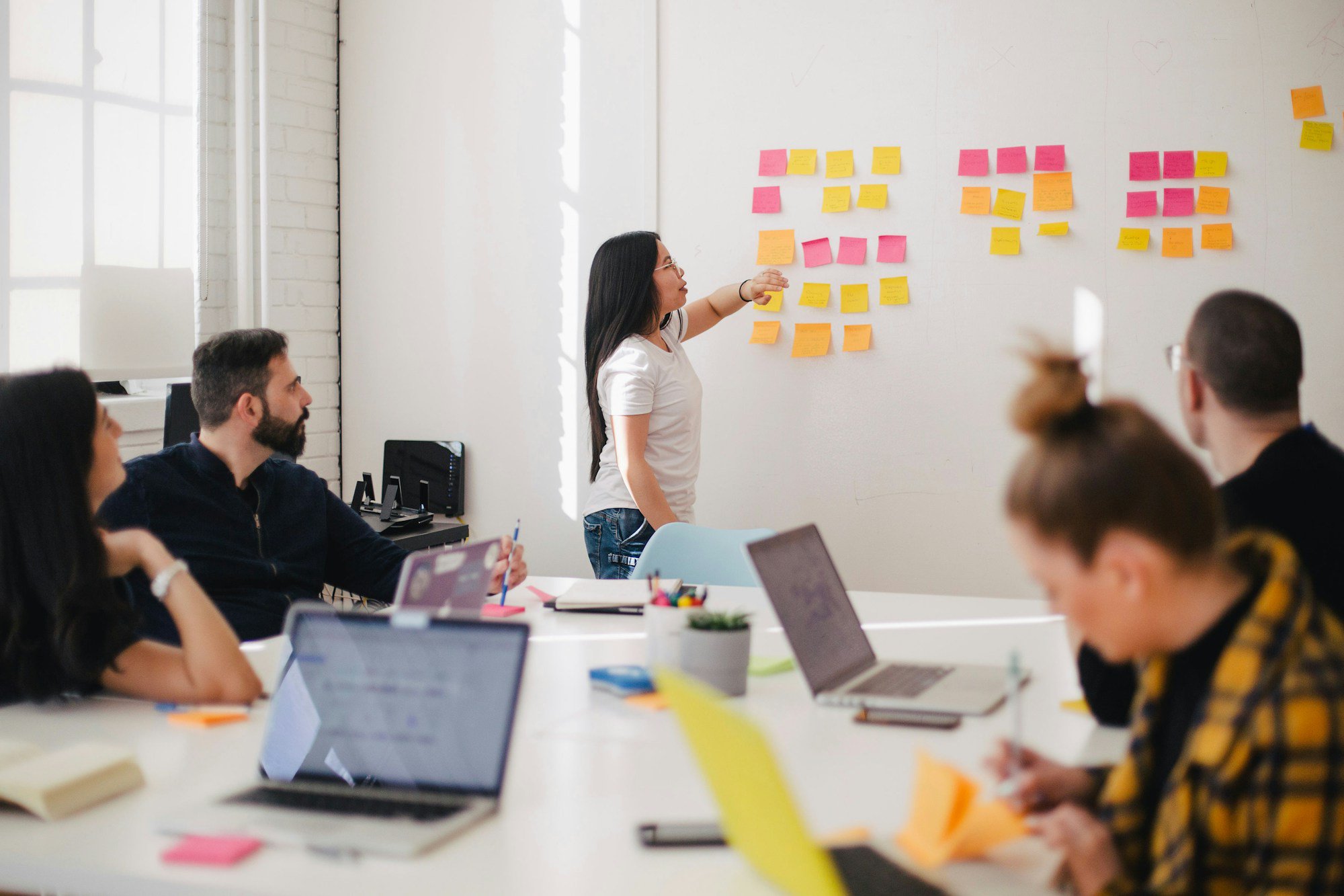 sales managers in a meeting