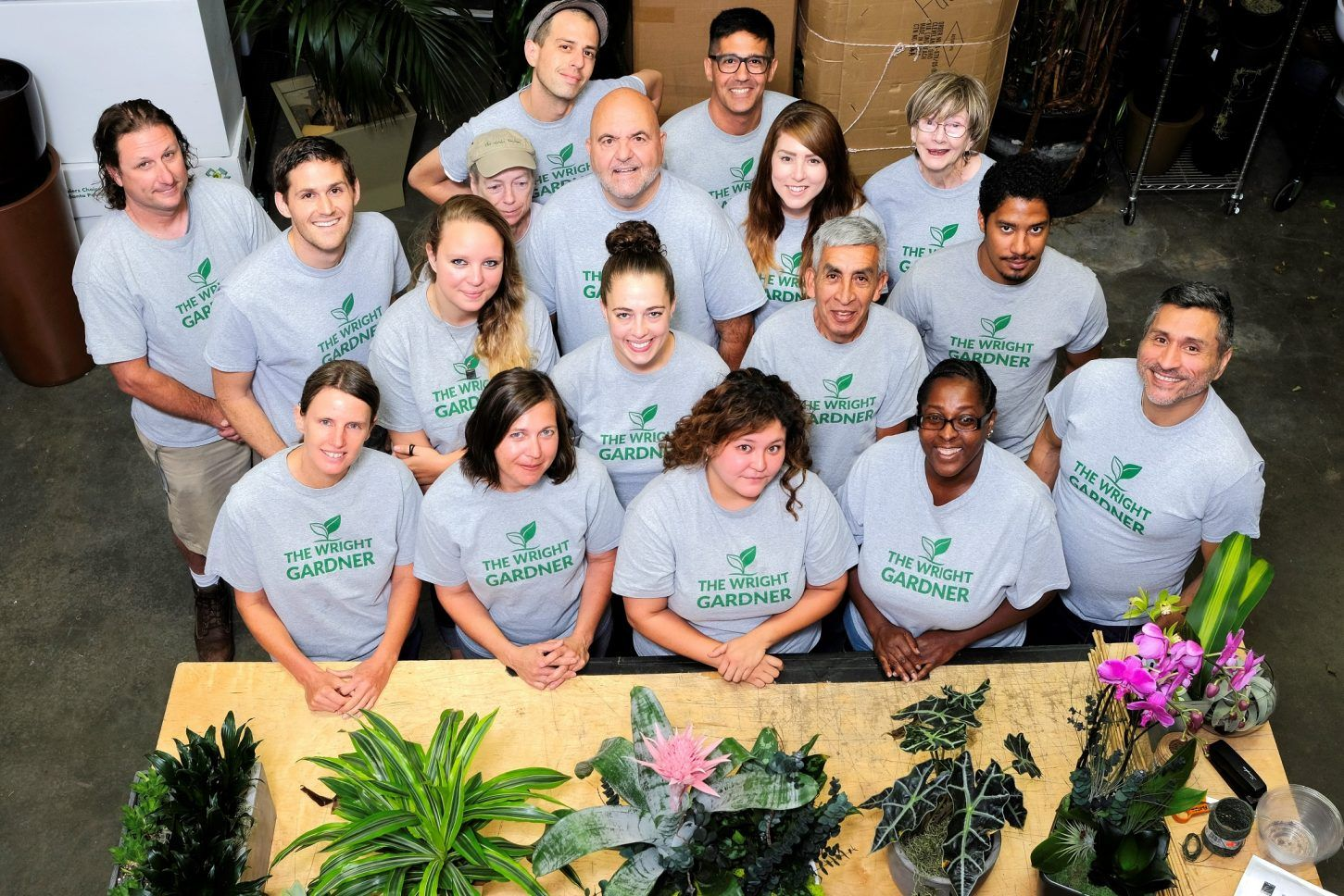 The Wright Gardner team