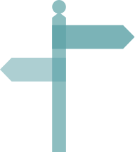 Signpost icon