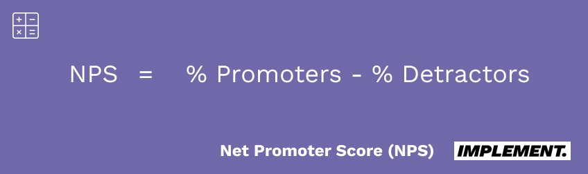 net promoter score formula