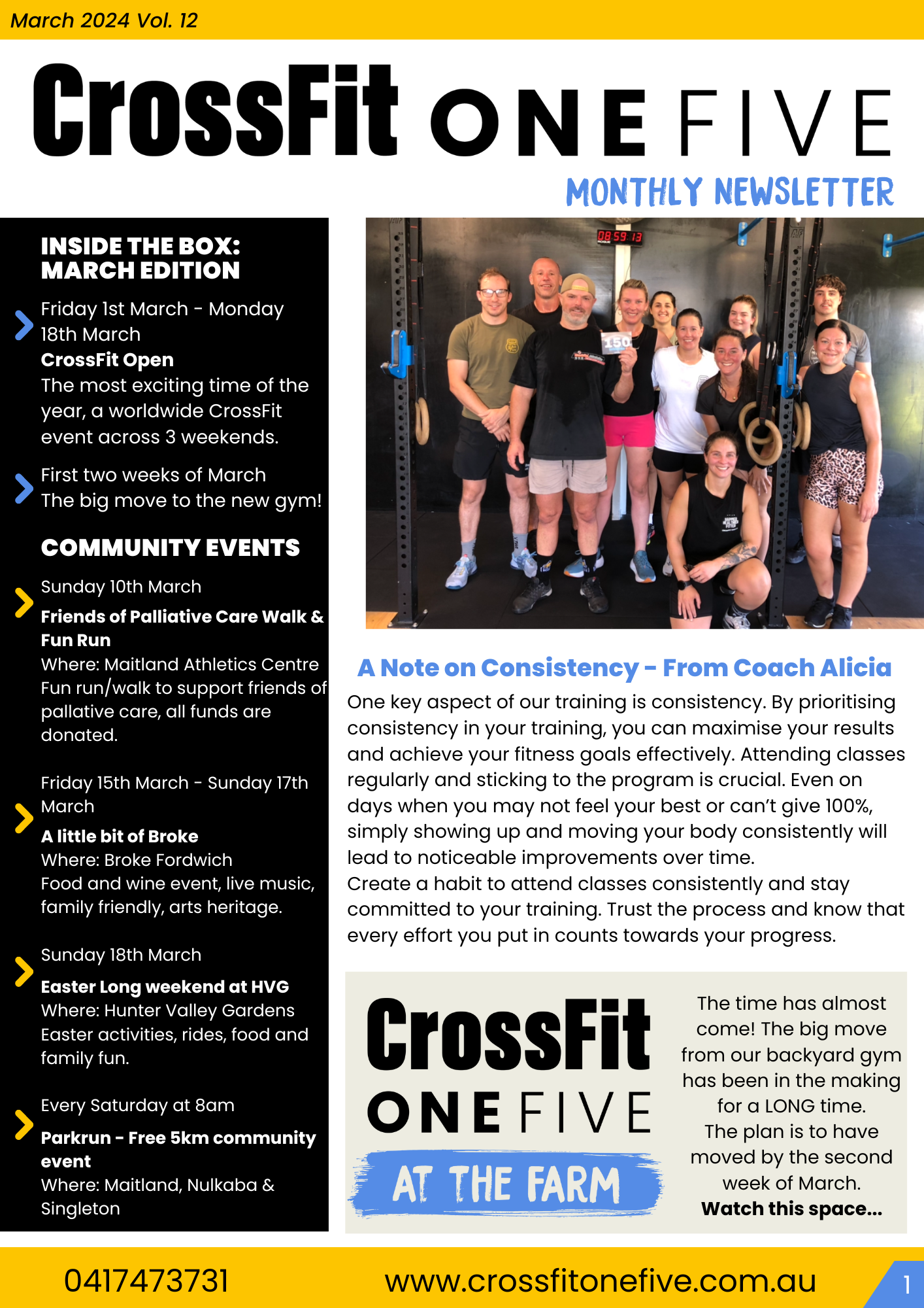 OneFive Monthly Newsletter: March 2024 1 65e13e0f9cc61b13e174c560 March%202024%20page%201