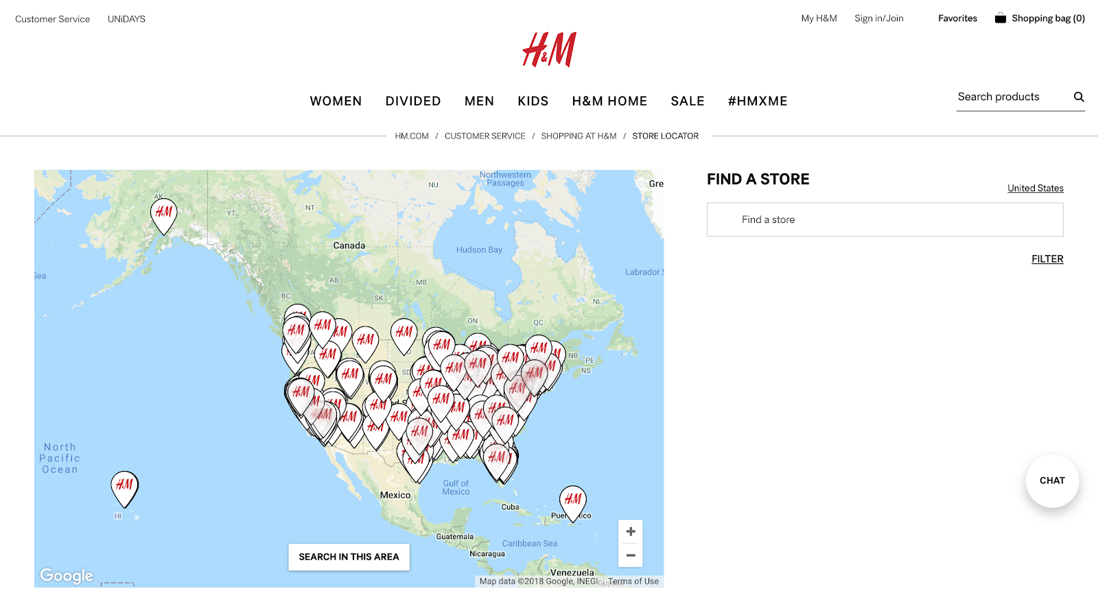 h&m-geolocator-example
