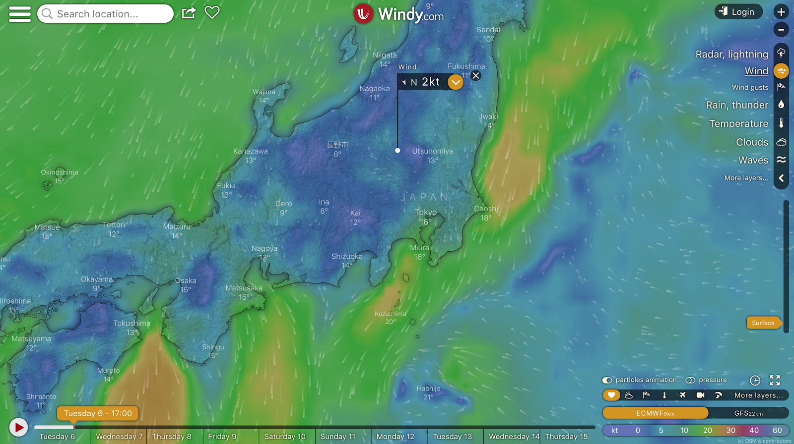 Windy-interactive-map-design