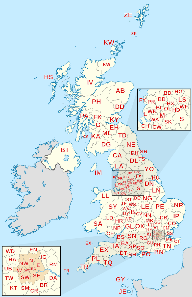 What are Postcode Areas? Blog