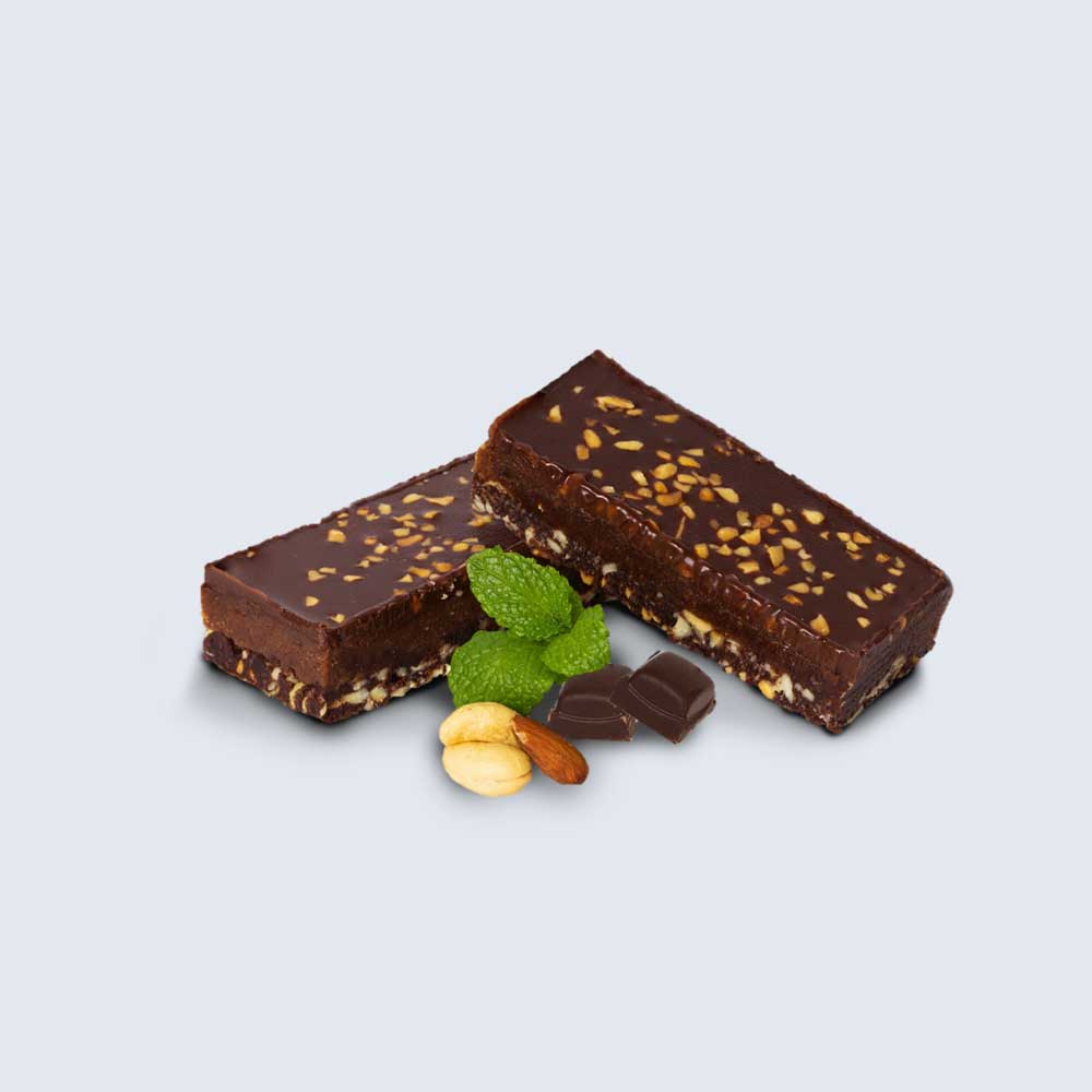 Vegan Snickers Slice