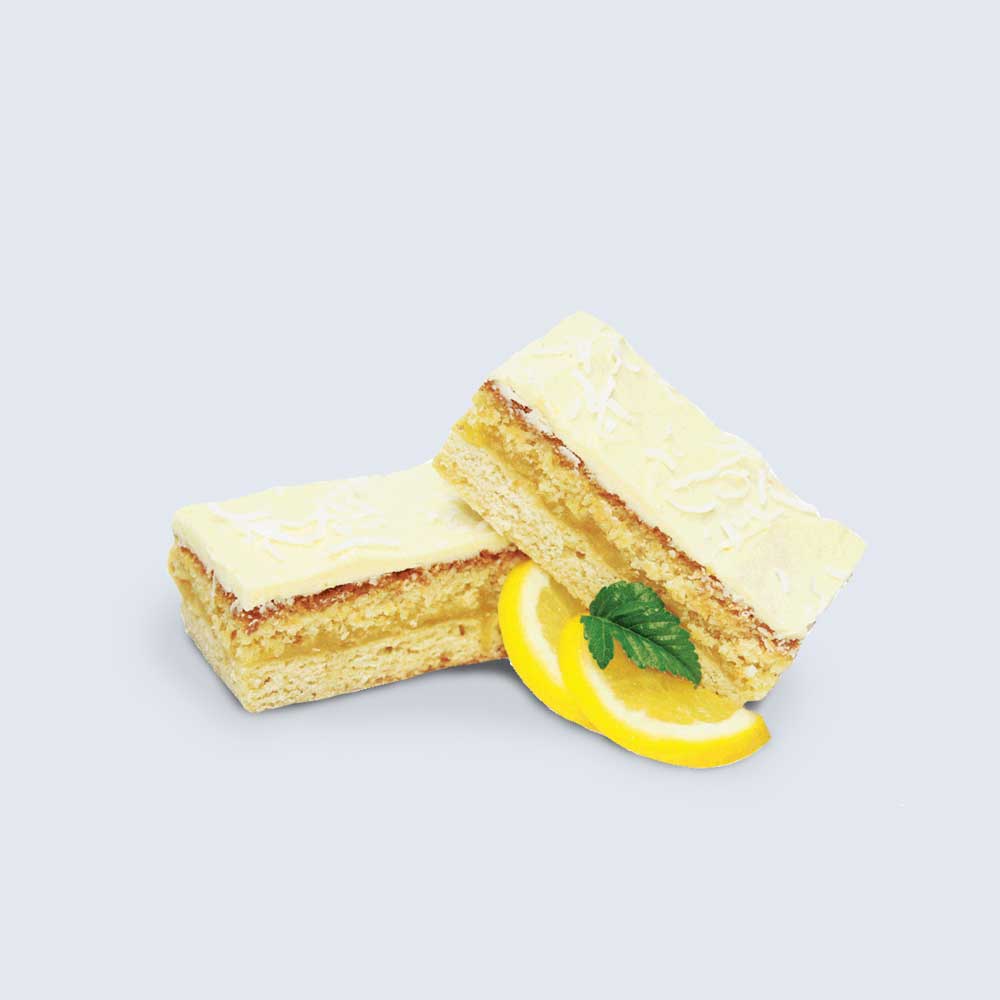 Zesty Lemon & Coconut Slice
