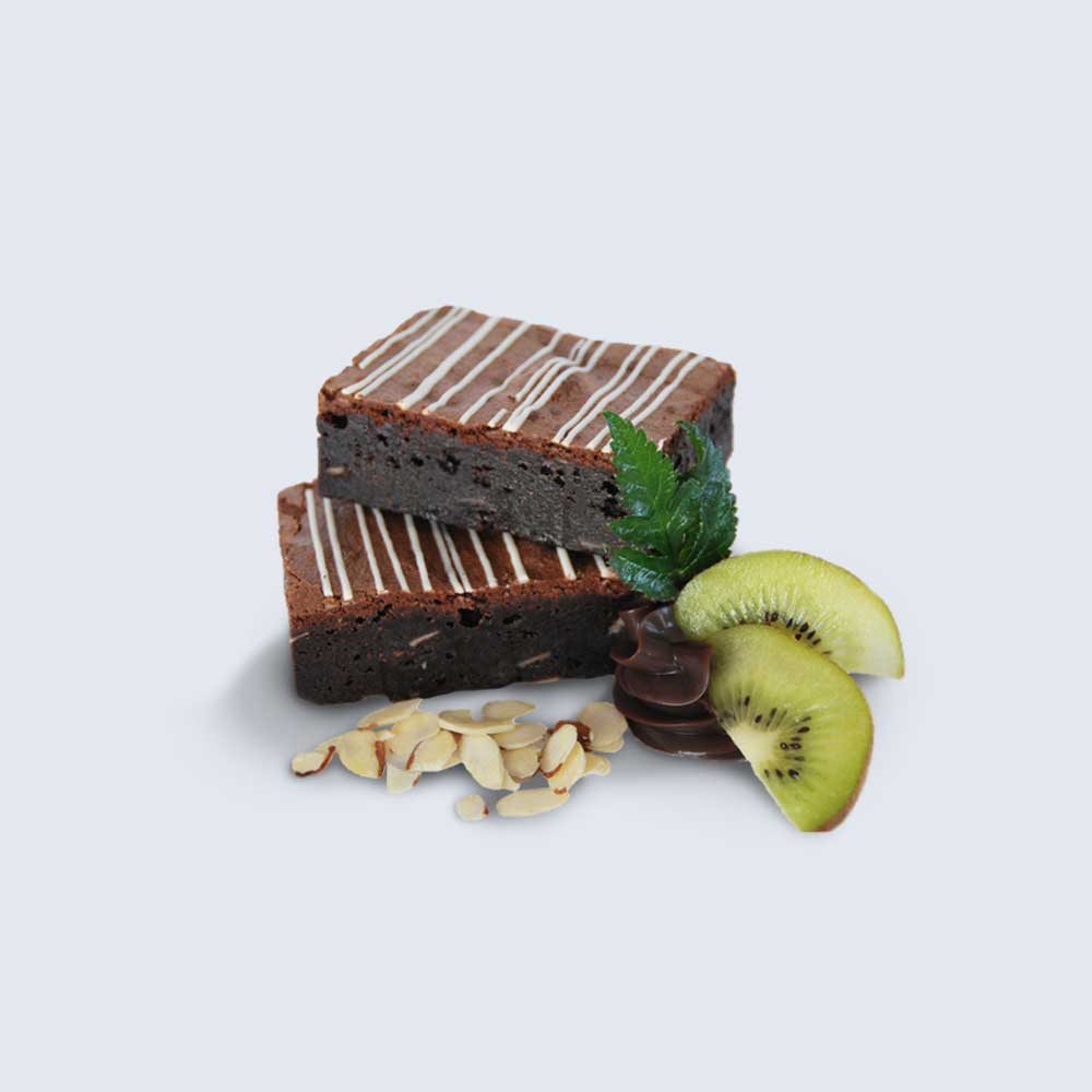 Chocolate Almond Brownie