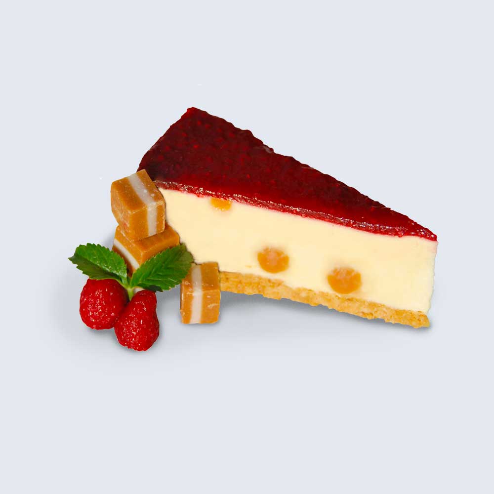 Raspberry and Toffee Swirl
