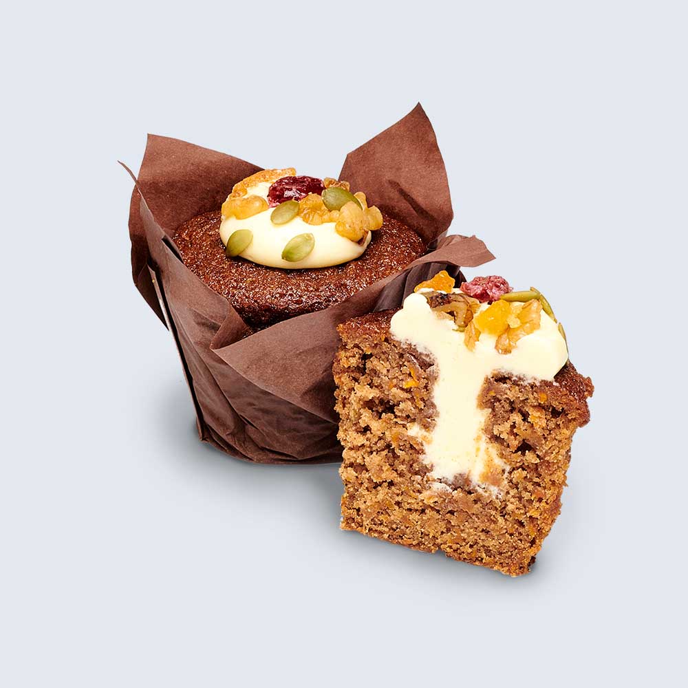 Carrot Cake Muffins Injected