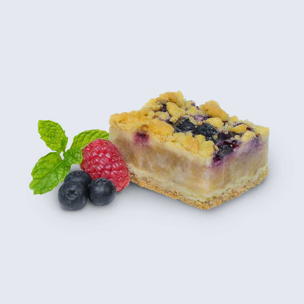 Apple & Mixed Berries Crumble