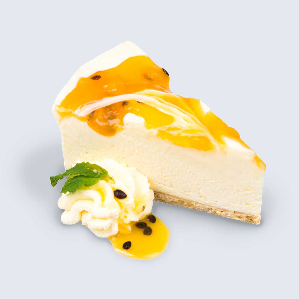 Peach and Passionfruit Swirl